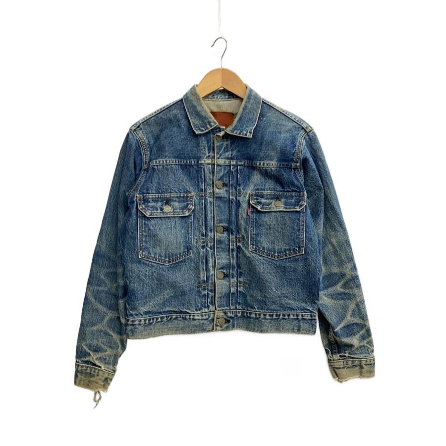 Levi's リーバイス 71507 38 2nd Gジャン　日本製　90s Levi's◇90s/復刻/2nd/Gジャン/38/コットン/IDG/無地/71507 xx