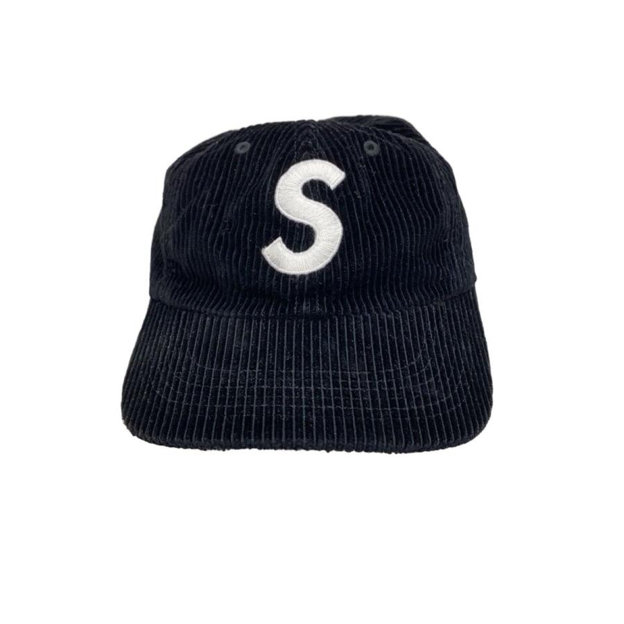 Supreme◇Sロゴ/キャップ/--/コーデュロイ/BLK/メンズ// : セカンド
