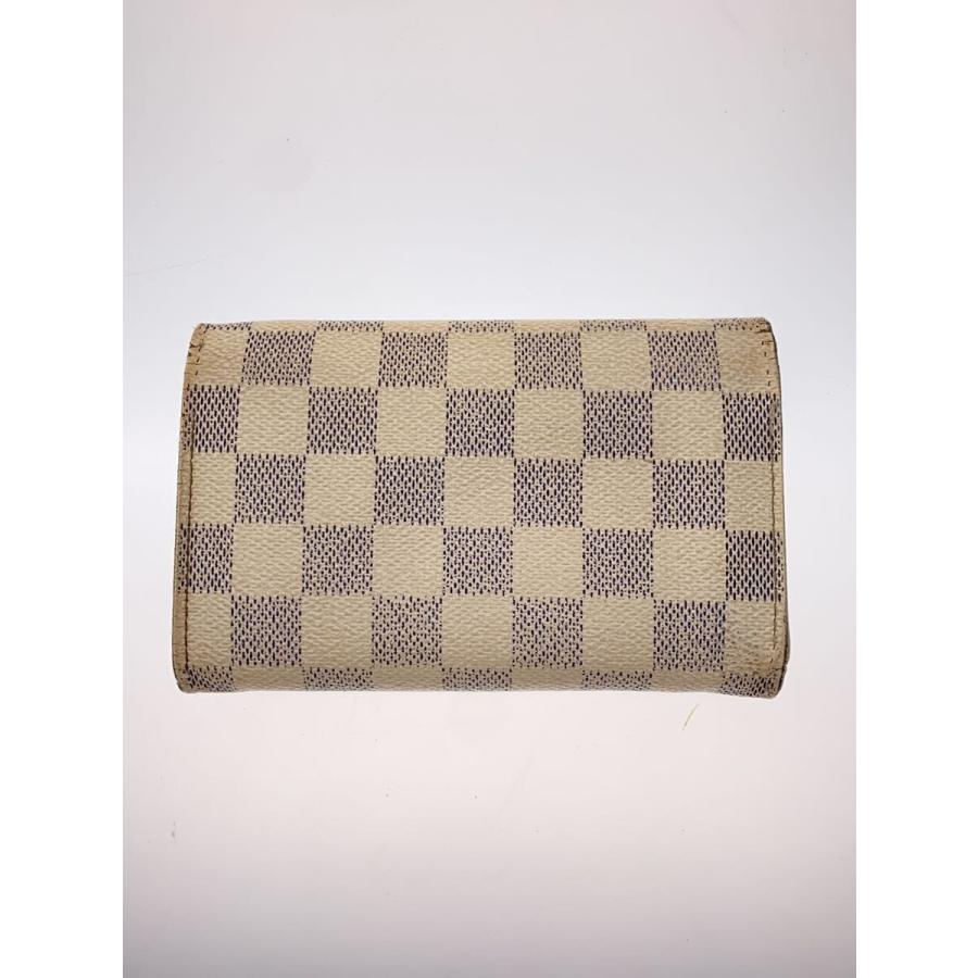 LOUIS VUITTON◇ポルト・モネ・ビエ・トレゾール_ダミエ・アズール/PVC