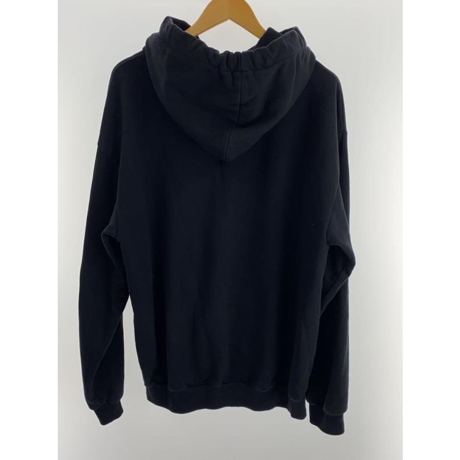 CELINE◇パーカー/XL/コットン/BLK/2Y468052H/ロゴドローコードプル 