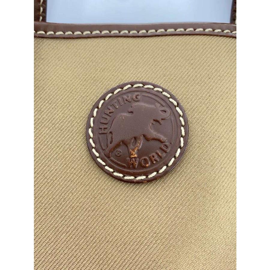 HUNTING WORLD / トートバッグ/--/KHK/ロゴ擦れ有 HUNTING WORLD◇トートバッグ/--/KHK/ロゴ擦れ有