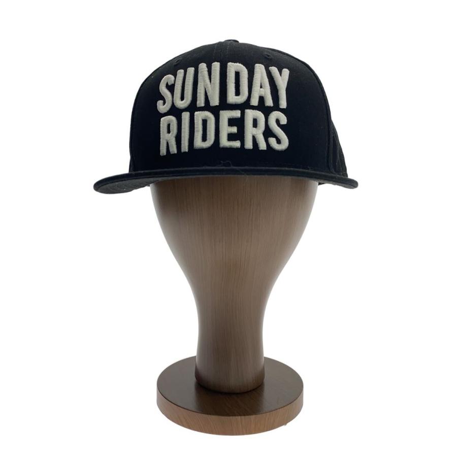 CHALLENGER◇キャップ/--/コットン/BLK/メンズ/SUNDAY RIDERS