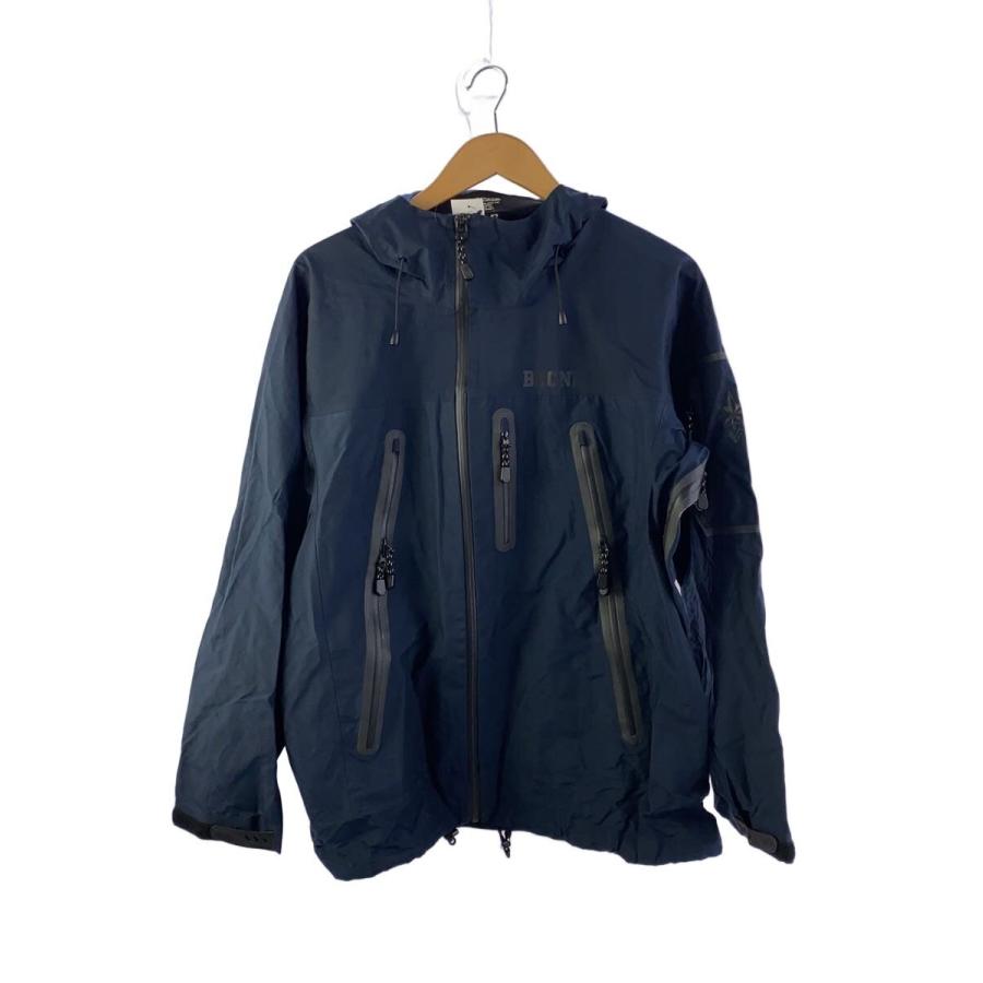 Back Channel◇マウンテンパーカ/L/ナイロン/NVY/NYLON HOODED JACKET 