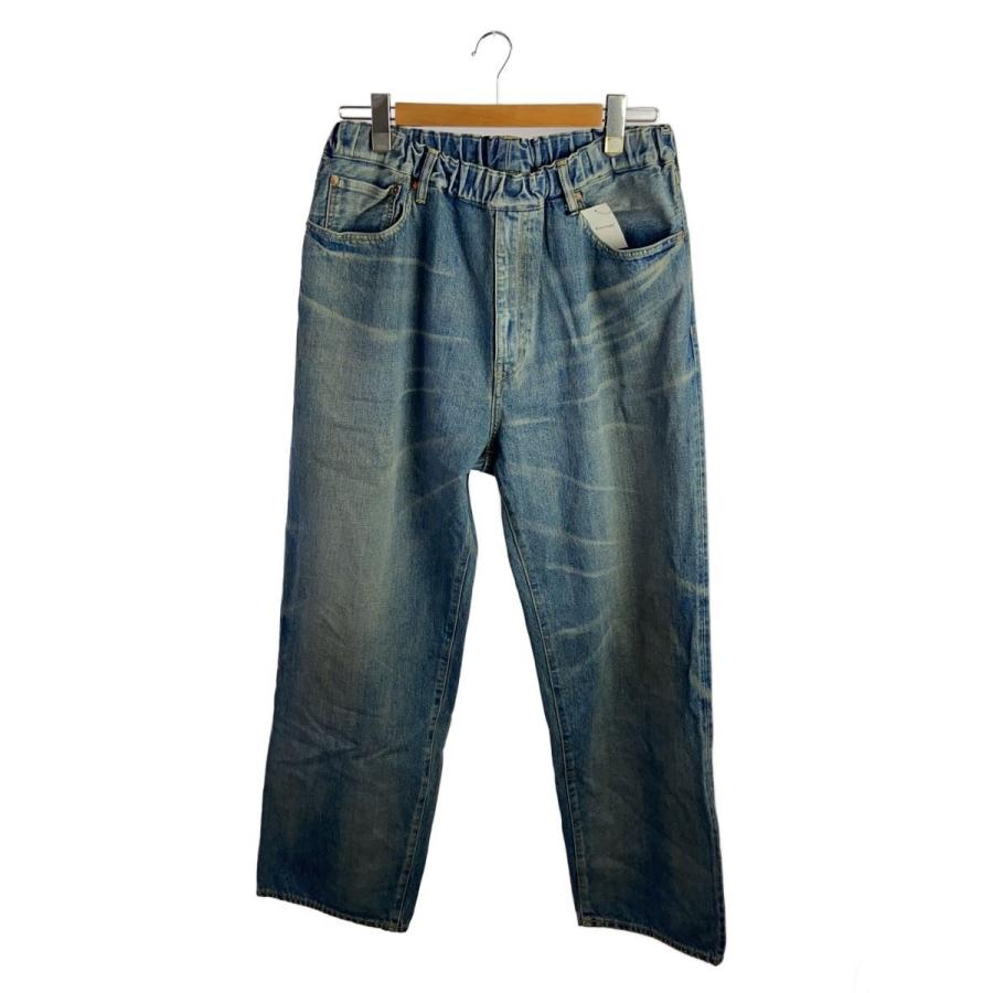 YOKO SAKAMOTO◇ボトム/L/コットン/IDG/YS-25SS-11/25SS/5POCKET EASY