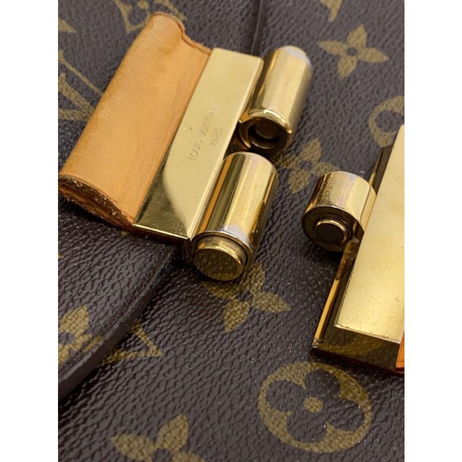 LOUIS VUITTON◇オランプ_モノグラム・キャンバス_オロール/PVC/BRW 