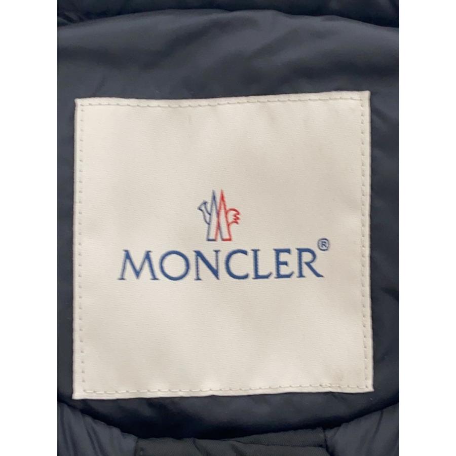 MONCLER◆ダウンジャケット/2/ナイロン/BLK/I20931A00069/ツイード切替の画像