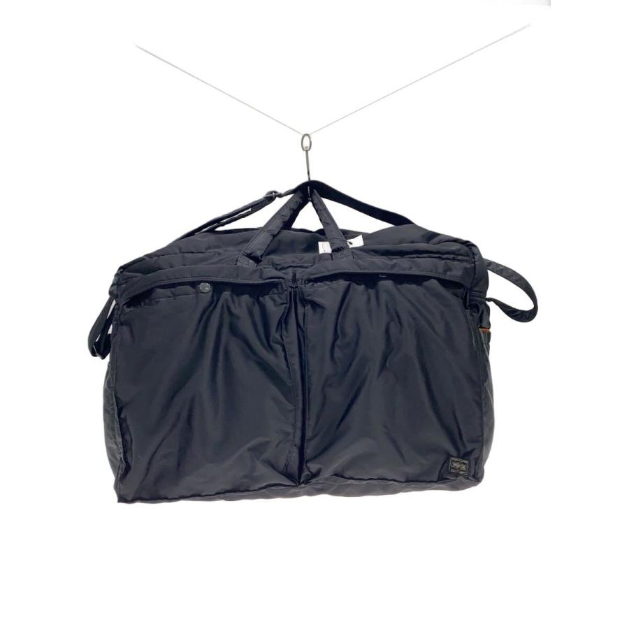 PORTER◇ボストンバッグ/--/BLK/タンカー/2WAY/ヘルメットバッグ/汚れ