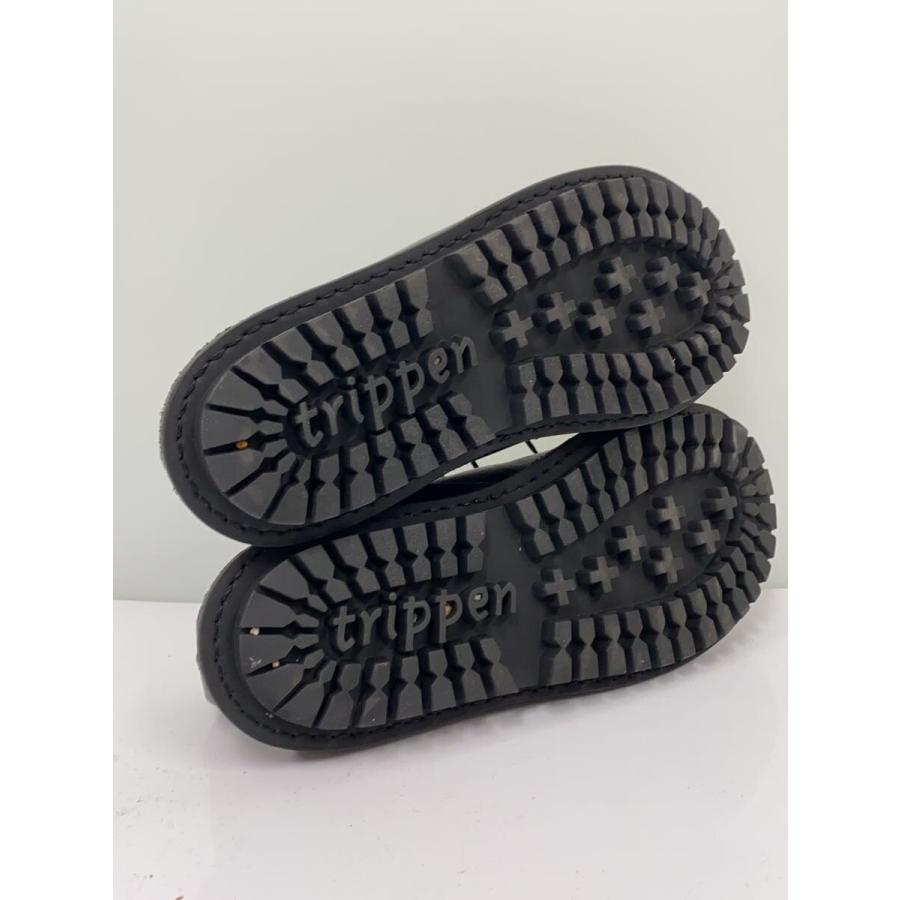 トリッペン　ハーフェル　ブラック　42 trippen トリッペン レザーシューズ HAFERL BOX メンズ 革靴