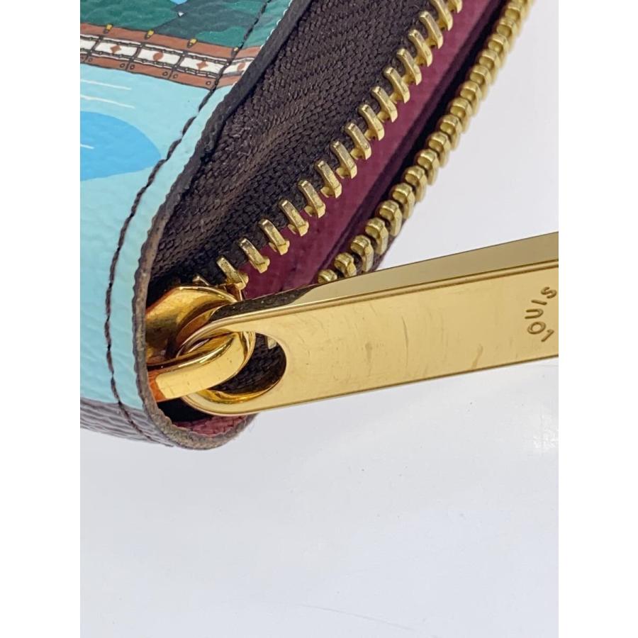 LOUIS VUITTON◇長財布/PVC/BRW/モノグラム/メンズ/M82614/ジッピー