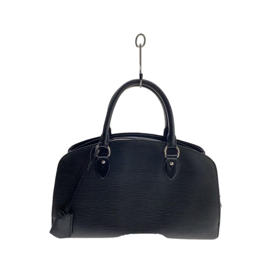ルイヴィトン　トップハンドルバッグ　エピレザー　ジャスミン　黒 LOUIS VUITTON◇ジャスミン_エピ/レザー/BLK : セカンドストリート