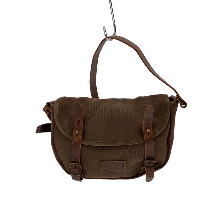 BLEU DE CHAUFFE/メッセンジャーバッグ/キャンバス/BRW : セカンド