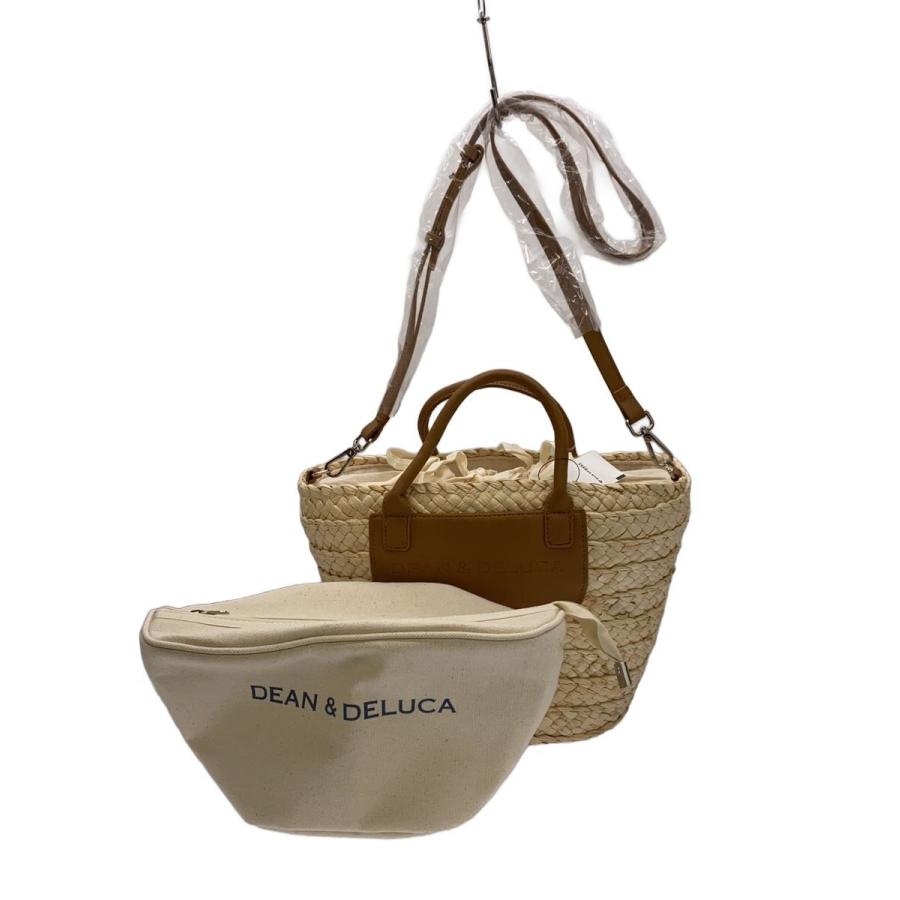 DEAN＆DELUCA◇ハンドバッグ/BEG/保冷がごバッグ/×BEAMS COUTURE