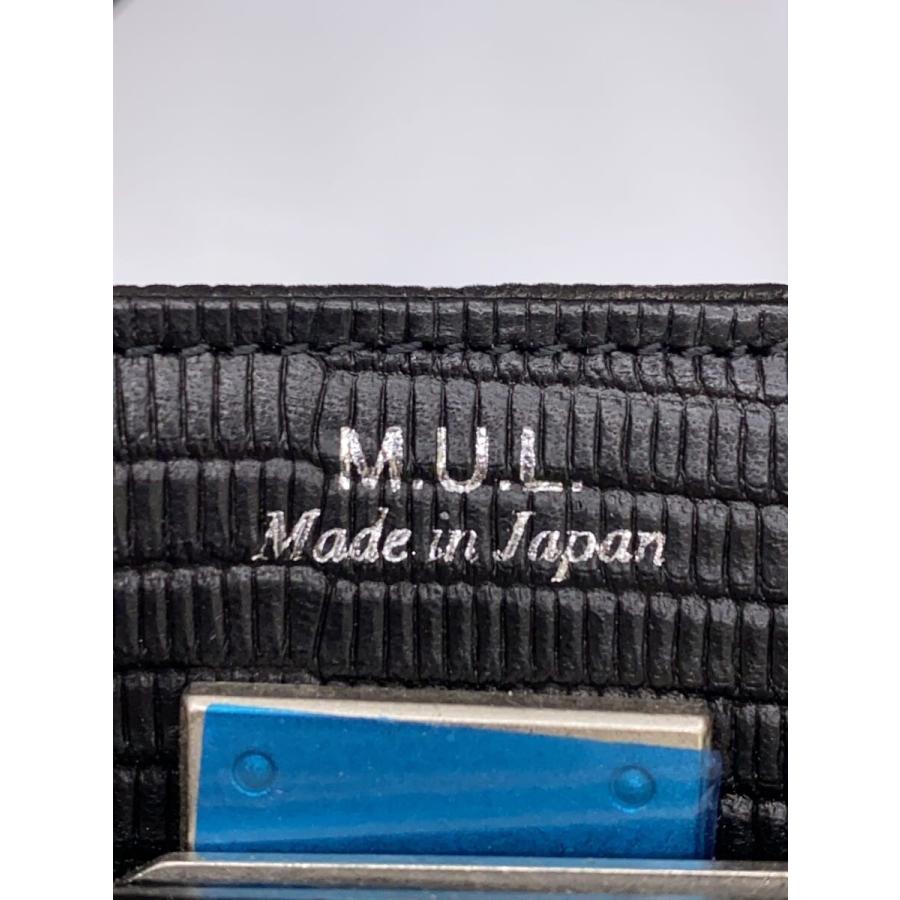 M.U.L./ショルダーバッグ/牛革/BLK/MUL066/サコッシュ : セカンド 