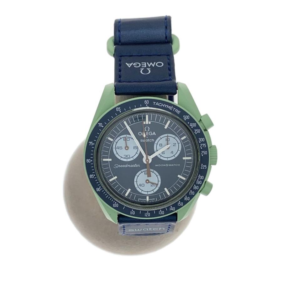 OMEGA◇OMEGA×SWATCH_ムーンスウォッチ_ミッショントゥザアース_QZ_CE