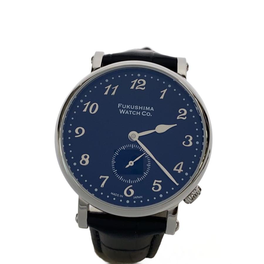 Fukushima Watch/自動巻腕時計/アナログ/--/BLK/BLK : セカンド