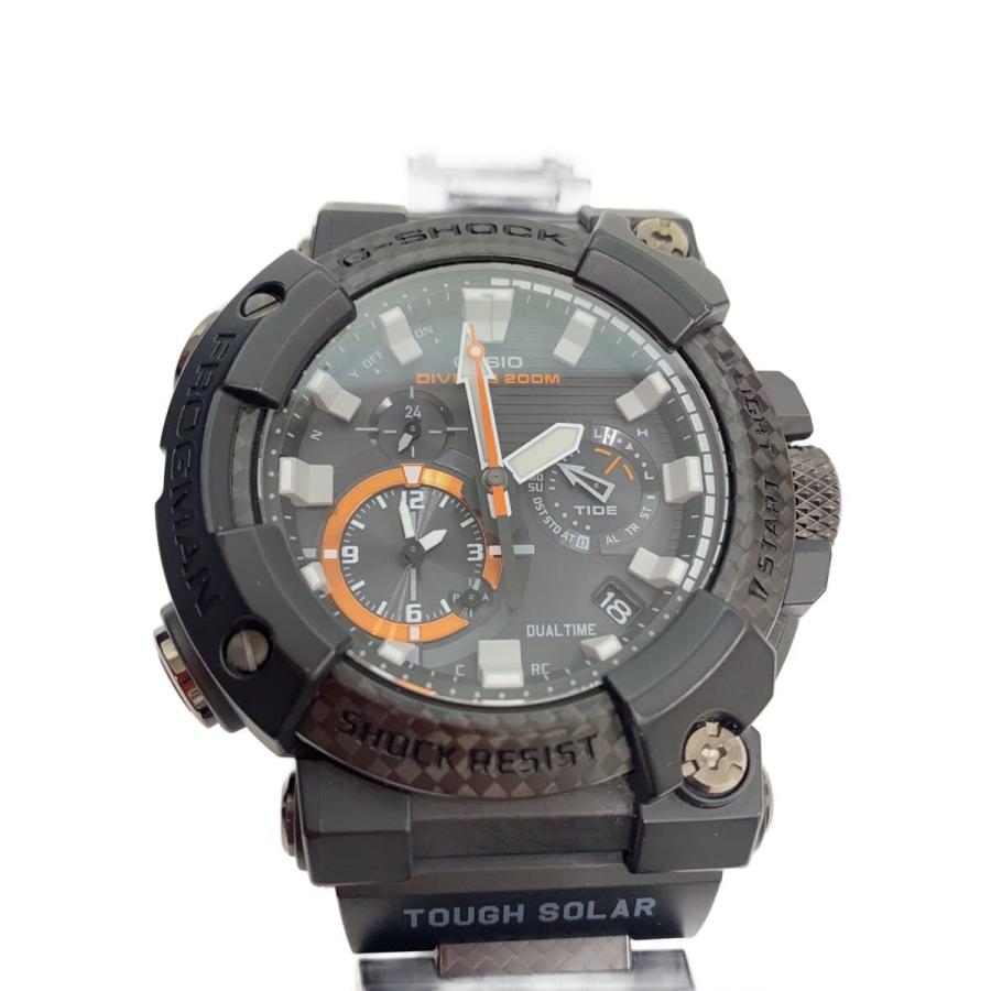 CASIO◇ソーラー腕時計_G-SHOCK/デジタル/--/BLK/BLK// : セカンド
