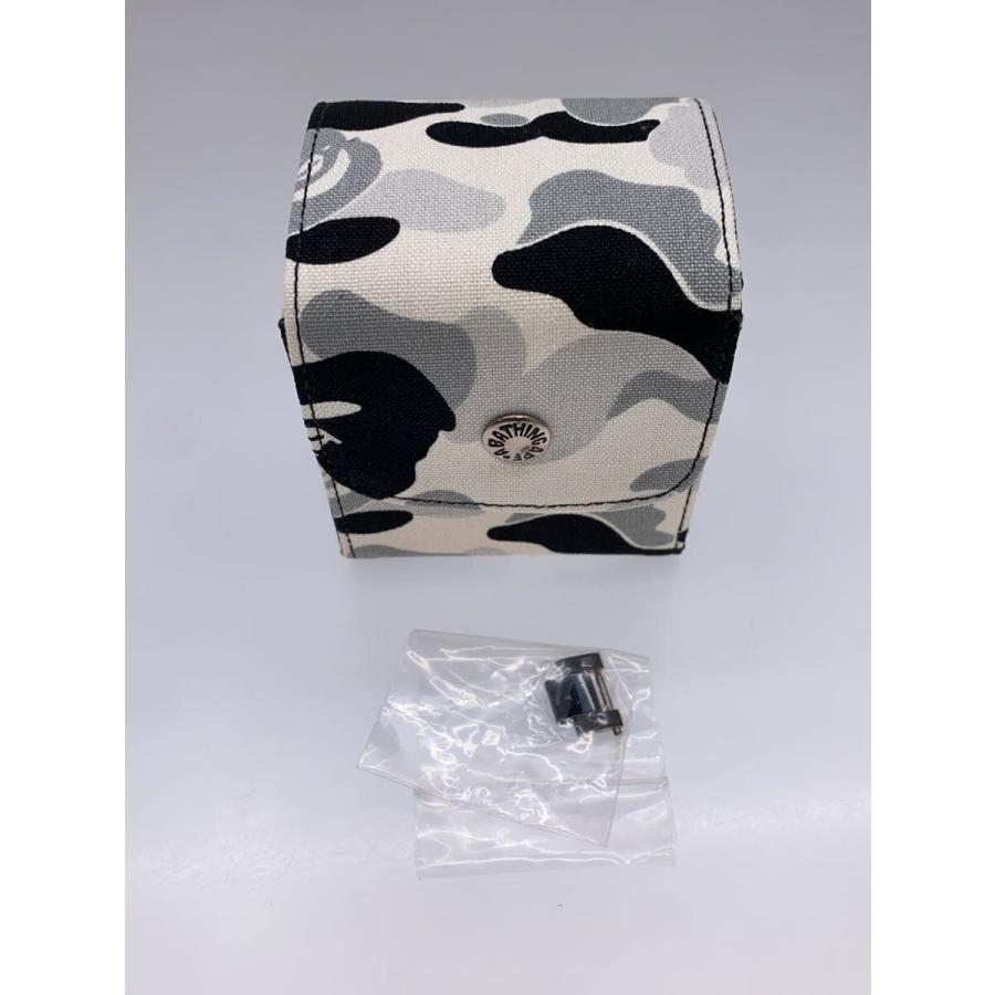 A BATHING APE◆自動巻腕時計/アナログ/BLK/BLK/CLASSIC TYPE 1の画像