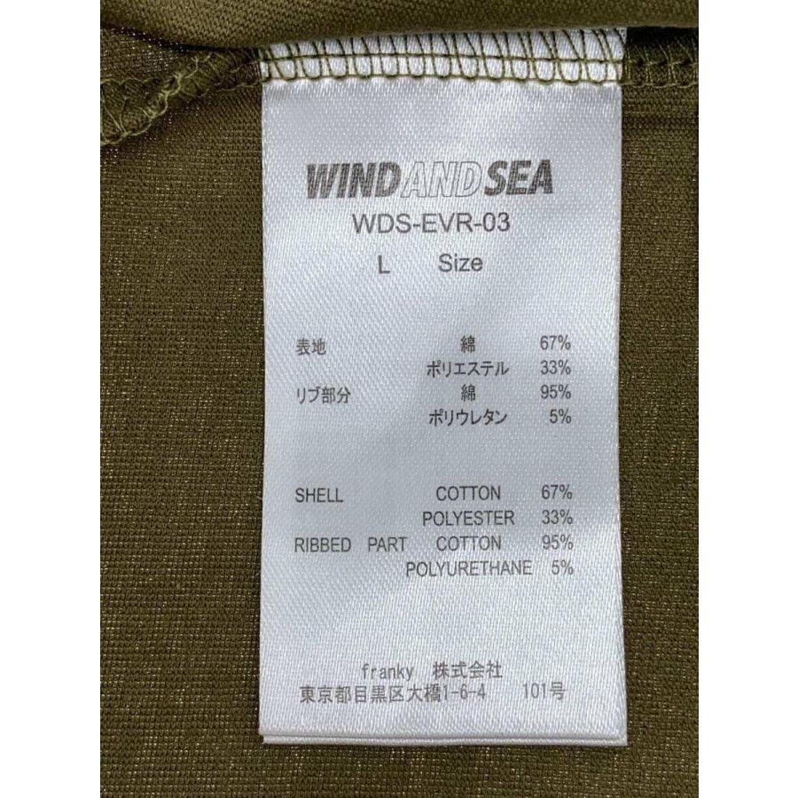 WIND AND SEA◆Tシャツ/L/コットン/KHK/WDS-EVR-03｜ssol-shopping｜04