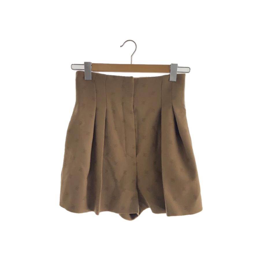 FENDI◇ショートパンツ/40/ウール/CML/無地/FR6336 AHL4 
