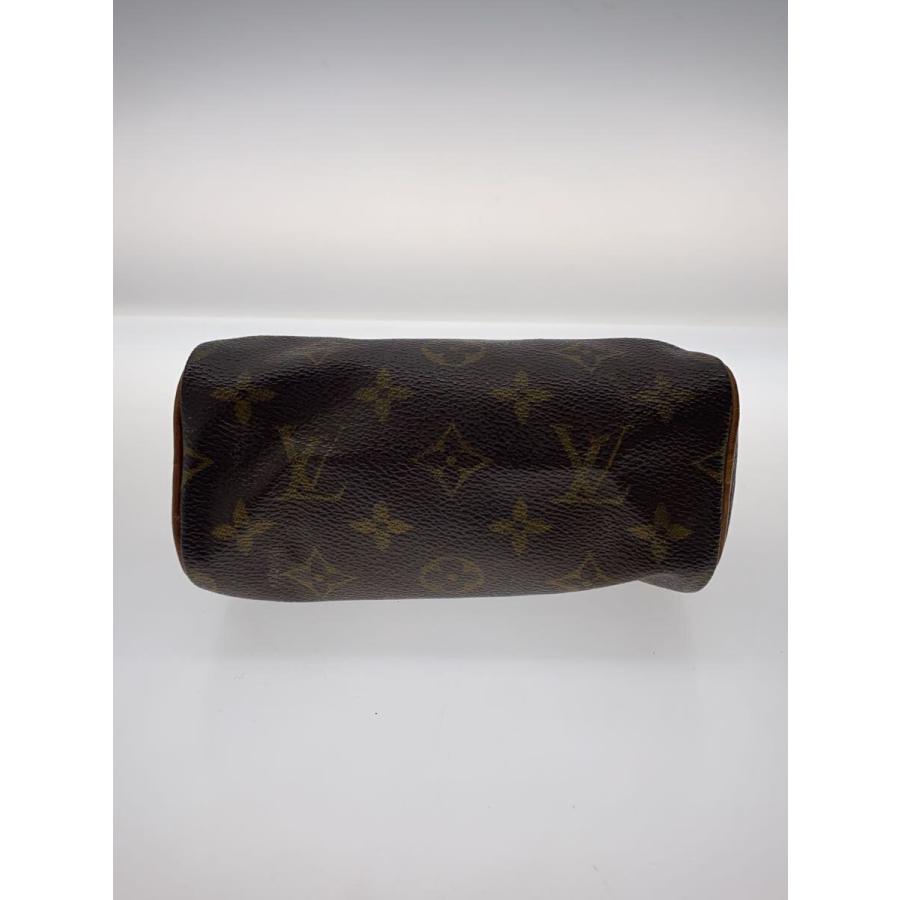 LOUIS VUITTON◇ミニ・スピーディ_モノグラム・キャンバス_BRW/PVC/BRW