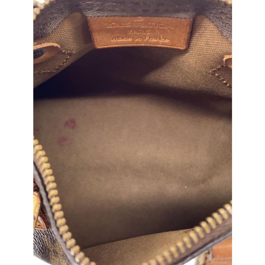LOUIS VUITTON◇ミニ・スピーディ_モノグラム・キャンバス_BRW/PVC/BRW