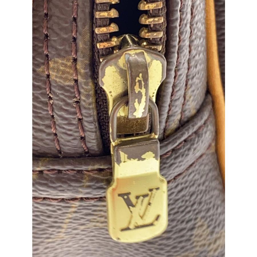LOUIS VUITTON◇リポーターPM_モノグラム・キャンバス_BRW/PVC/BRW