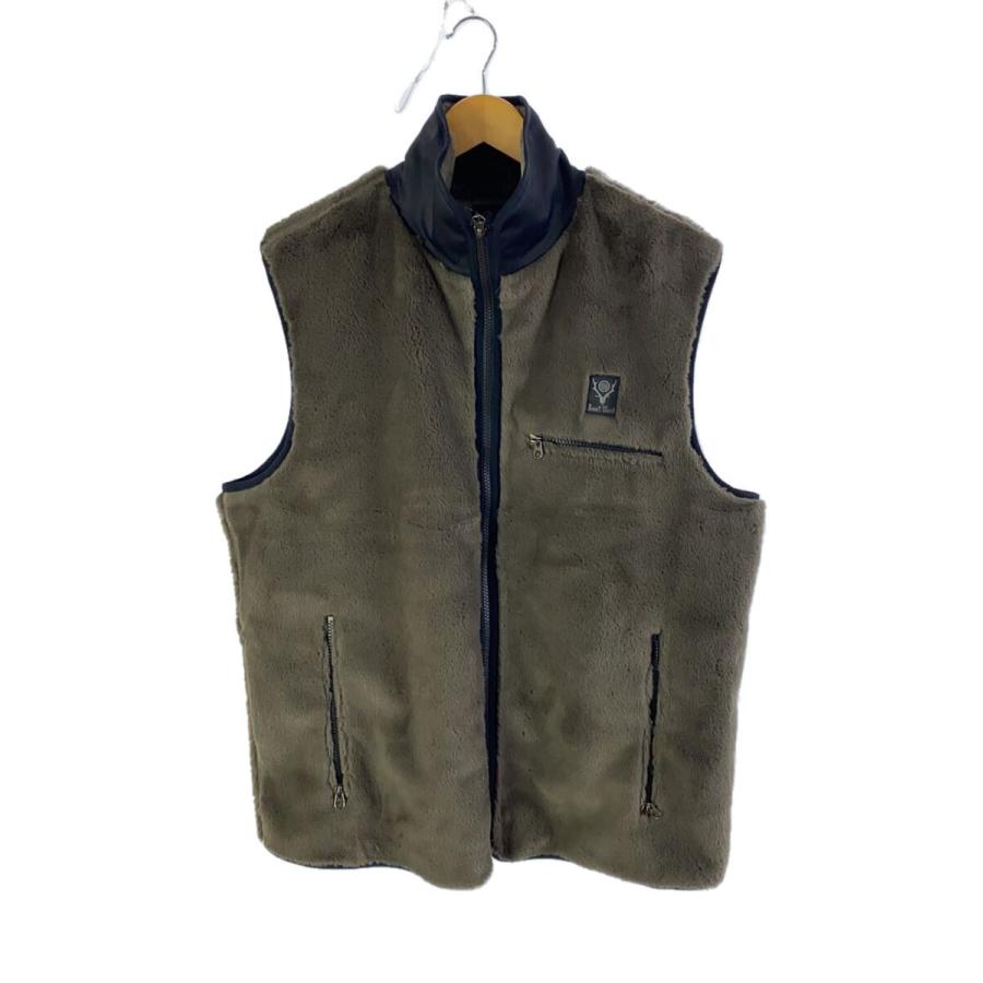 South2 West8(S2W8)◇ベスト/M/--/GRY/無地/LQ703 : セカンド