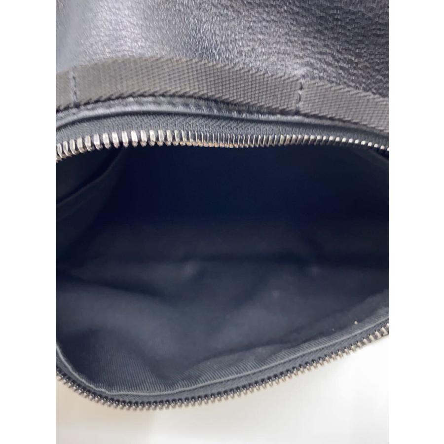 LOUIS VUITTON◇メッセンジャーPM_ダーク・アンフィニティ_BLK/牛革