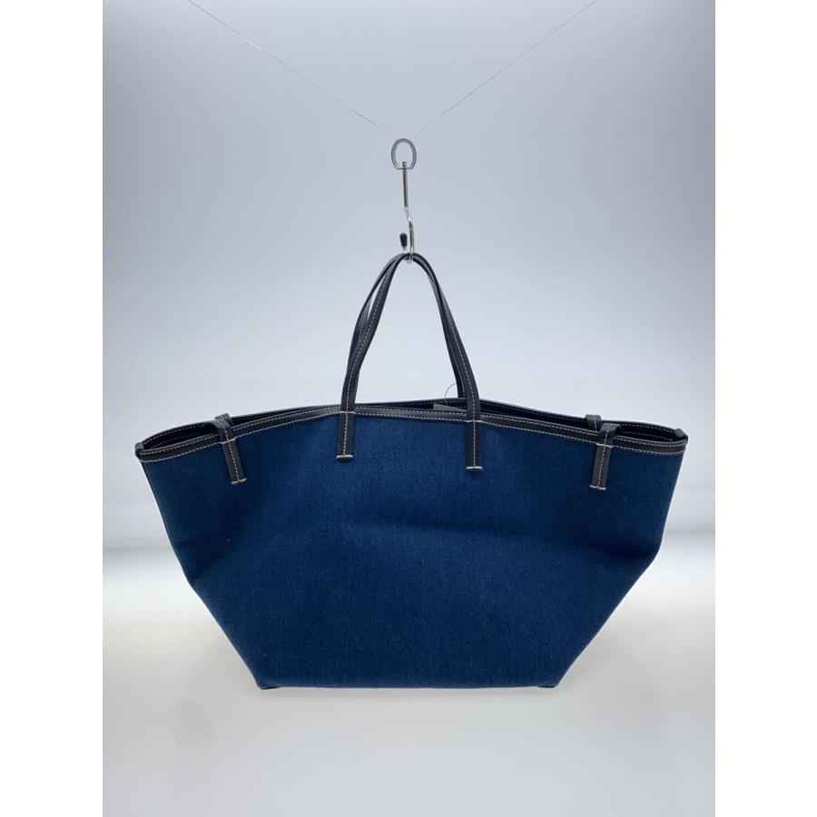 希少 BURBERRY デニム ミニハンドバッグ BURBERRY◇Mini Denim Beach Tote/トートバッグ/デニム/IDG/? NULL