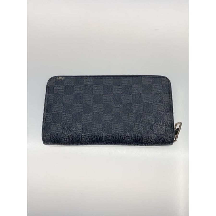 LOUIS VUITTON◇1)ジッピー・オーガナイザー_ダミエ・グラフィット/PVC