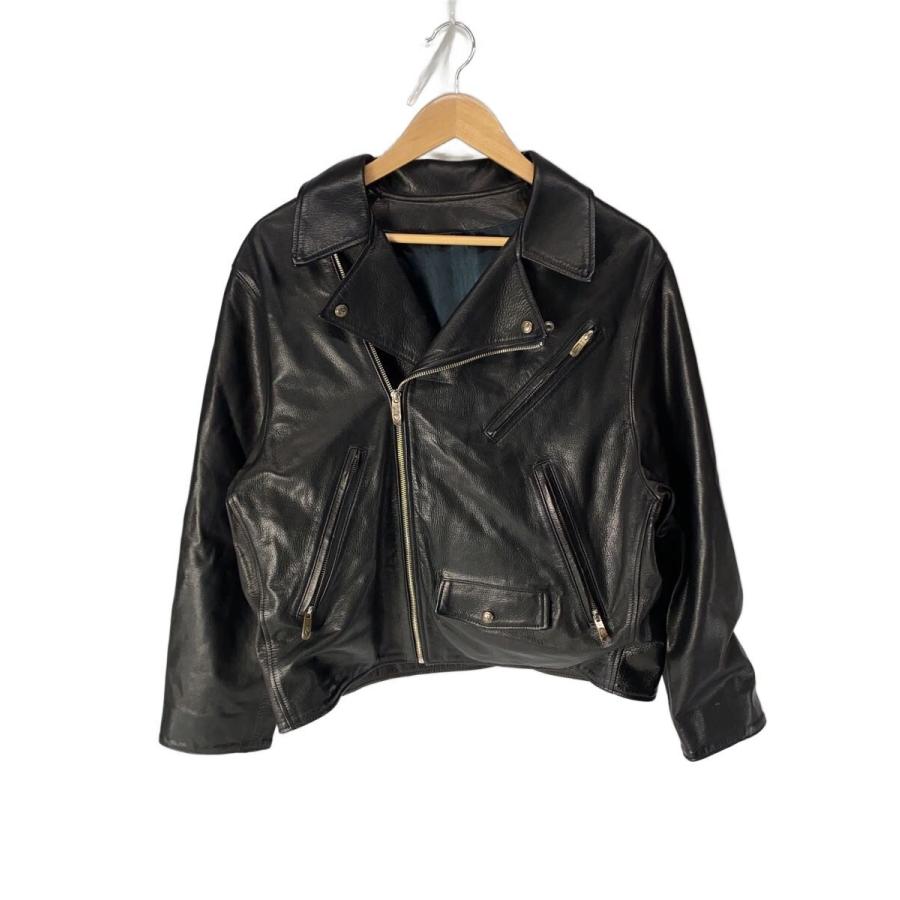 Porter Classic◇PC RIDERS JACKET W/LOVE&PEACE SILVER/ダブル