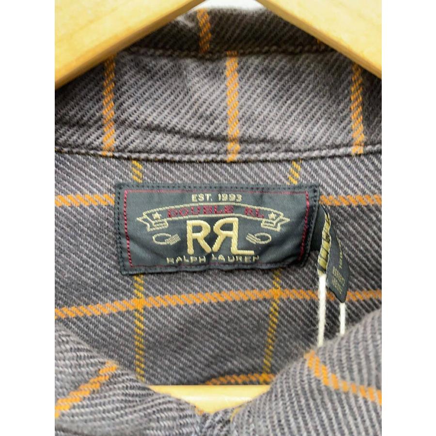 RRL◇ネルシャツ/L/コットン/BRW/チェック : セカンドストリートYahoo