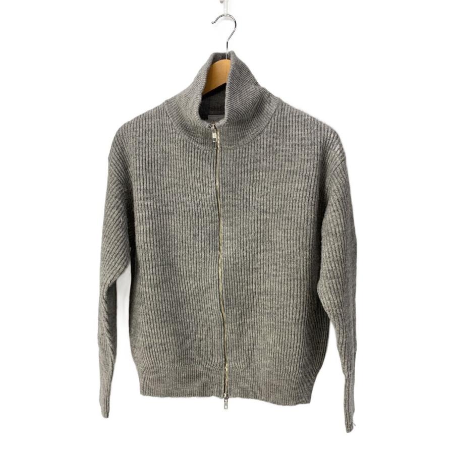 SLOBE IENA★24AW フレンチウールドライバーズニット グレー フレンチウールドライバーズニット | スローブ イエナ(SLOBE IENA