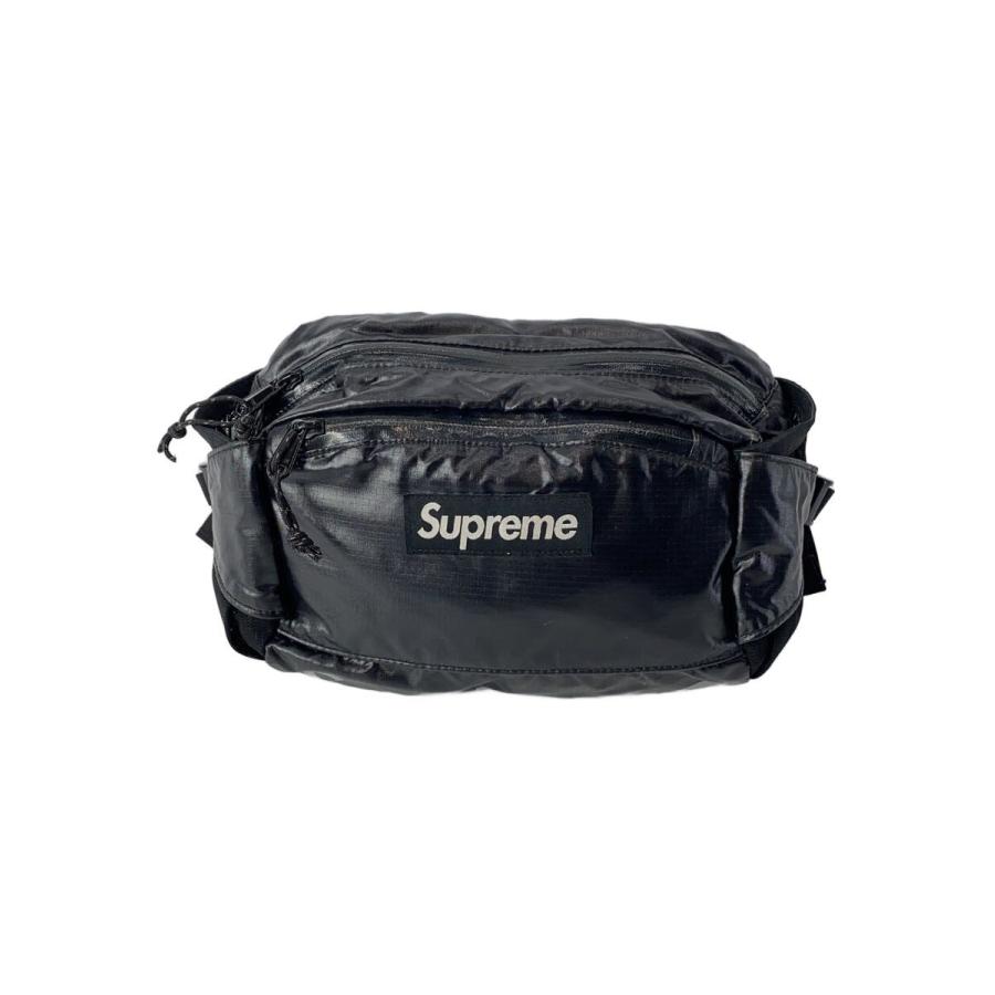 Supreme◇ウエストバッグ/ナイロン/BLK : セカンドストリートYahoo!店