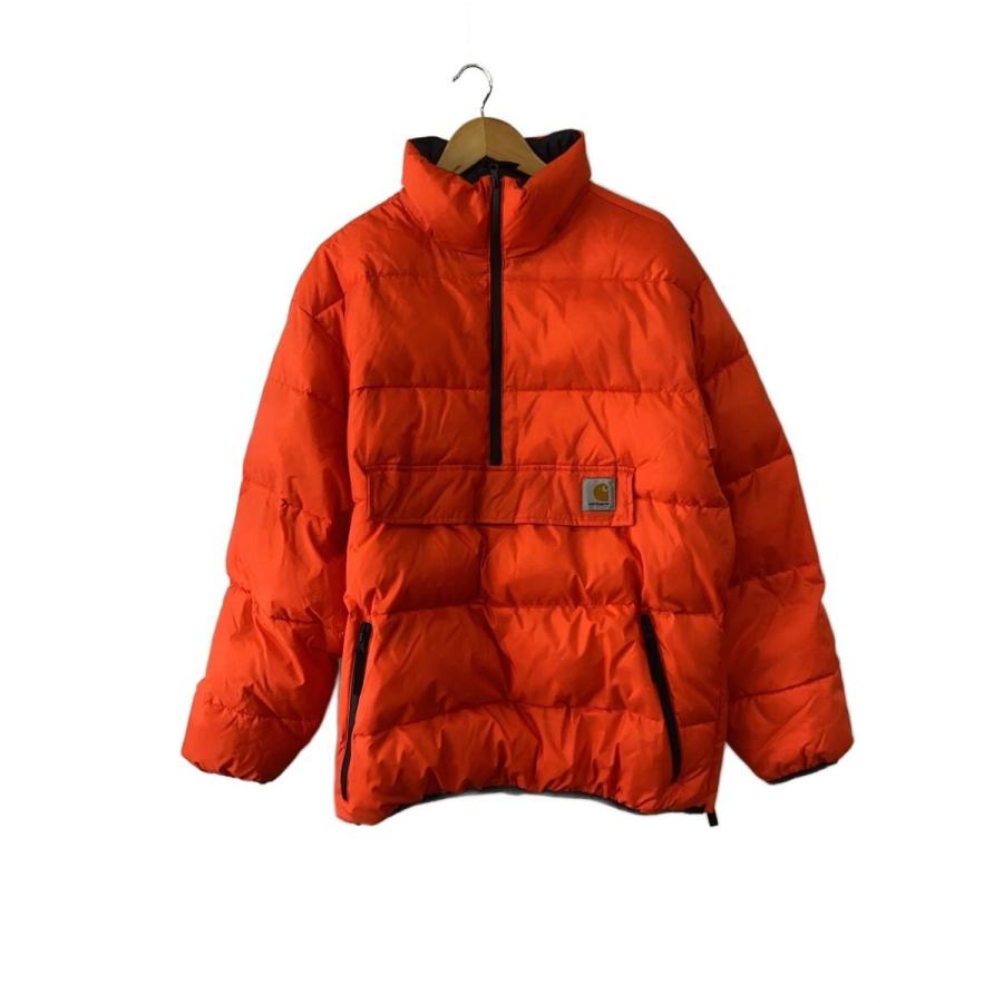 Carhartt◇JONES PULLOVER/ダウンジャケット/L/ナイロン/ORN
