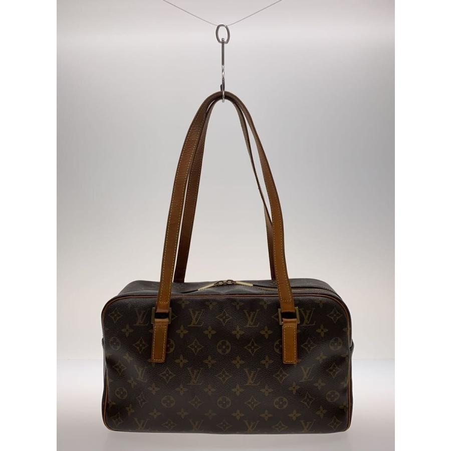 LOUIS VUITTON◆シテMM_モノグラム・キャンバス/PVC/BRW_2