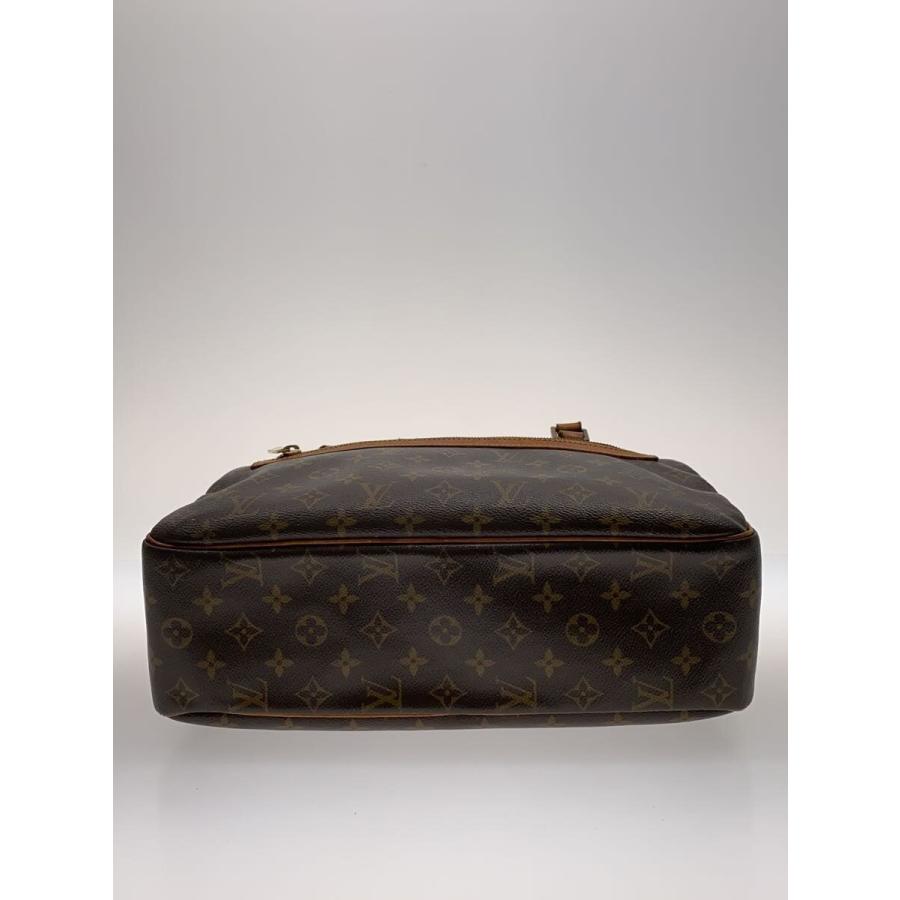LOUIS VUITTON◆シテMM_モノグラム・キャンバス/PVC/BRW_3