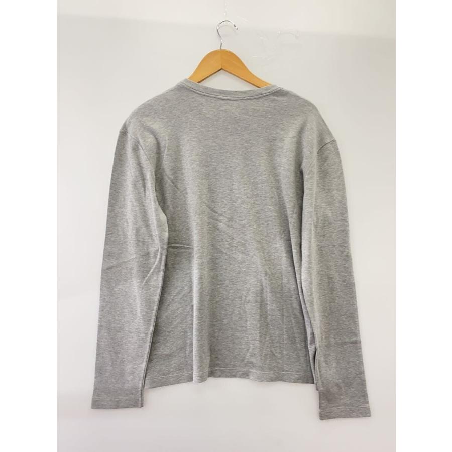 LOUIS VUITTON◇VOLEZ VOGUEZ VOYAGEZ/長袖Tシャツ/M/コットン/GRY 
