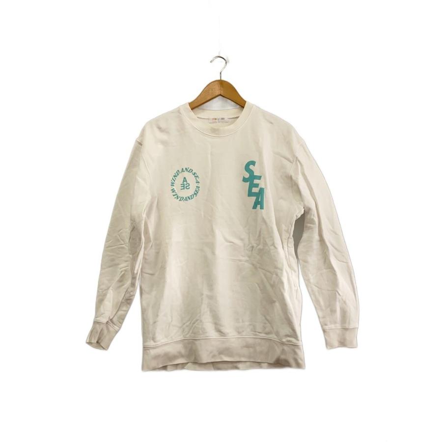 WIND AND SEA◇スウェット/L/コットン/WHT : セカンドストリートYahoo