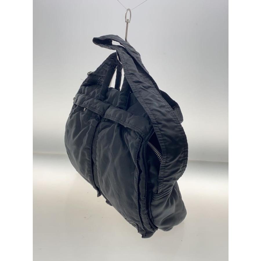 PORTER◇タンカー/ヘルメットバック/ショルダーバッグ/--/BLK/無地