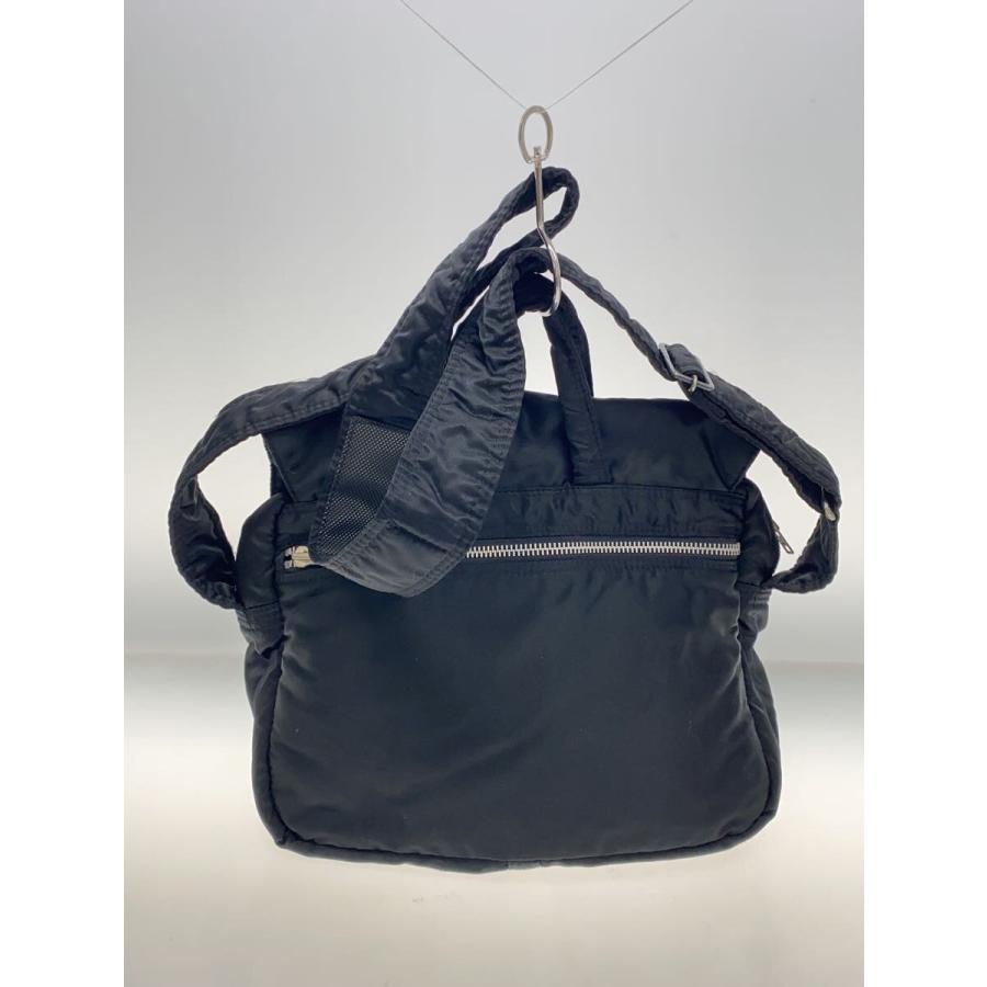 PORTER◇タンカー/ヘルメットバック/ショルダーバッグ/--/BLK/無地