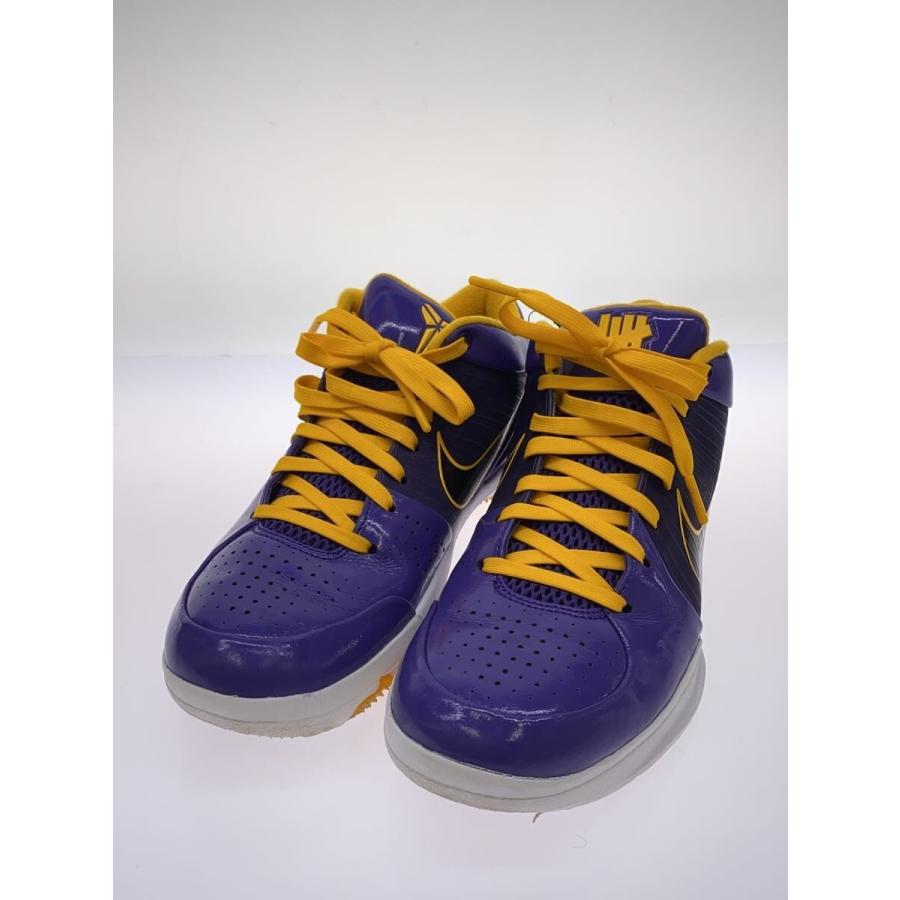 NIKE◇KOBE IV PROTRO UNDFTD PE/コービープロトロ/パープル/CQ3869