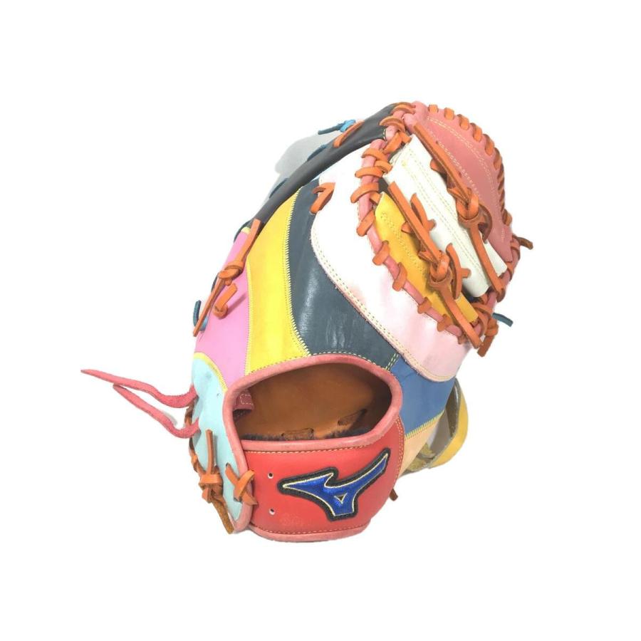 MIZUNO◇ファーストミット/右利き用/軟式/マルチカラー/限定品 MIZUNO◇ファーストミット/右利き用/軟式/マルチカラー/限定品