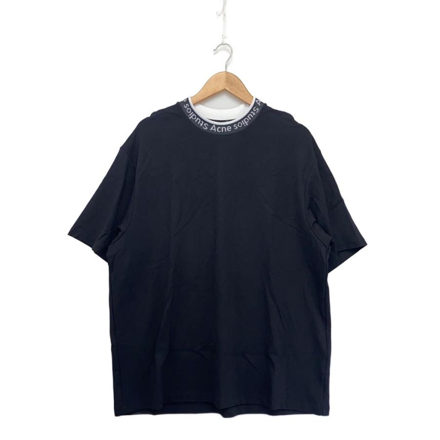 Acne Studios(Acne)◇Tシャツ/XL/レーヨン/BLK/FN-MN-TSHI000119