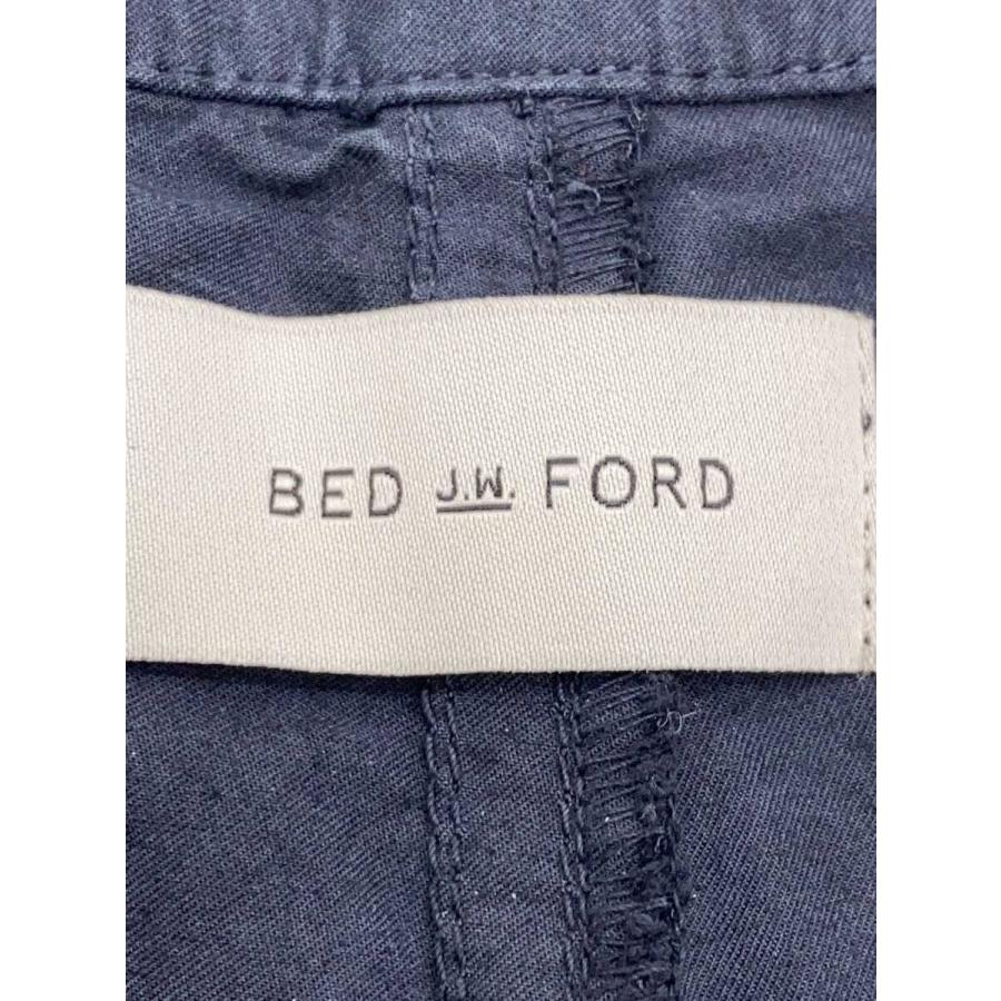BED J.W. FORD◆Garment-dye parachute Pants/0/コットン/NVY/無地/25SS-B-PT12_3