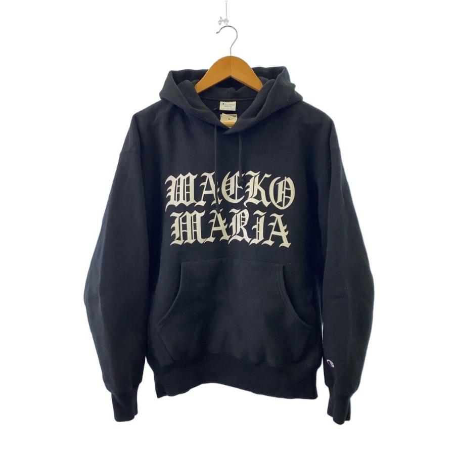 WACKO MARIA◇パーカー/M/コットン/BLK/無地/C8-C143// : セカンド