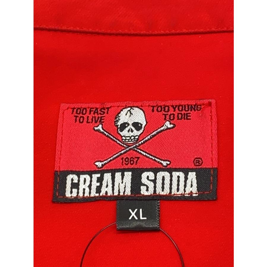 CREAM SODA◇ジャケット/XL/コットン/RED/袖口襟汚れ有// : セカンド