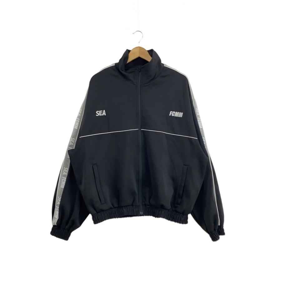 WIND AND SEA×FCMM トラックジャケット ジャージ 紺XL WIND AND SEA×FCMM トラックジャケット ジャージ 紺XL FCMM AND SEA
