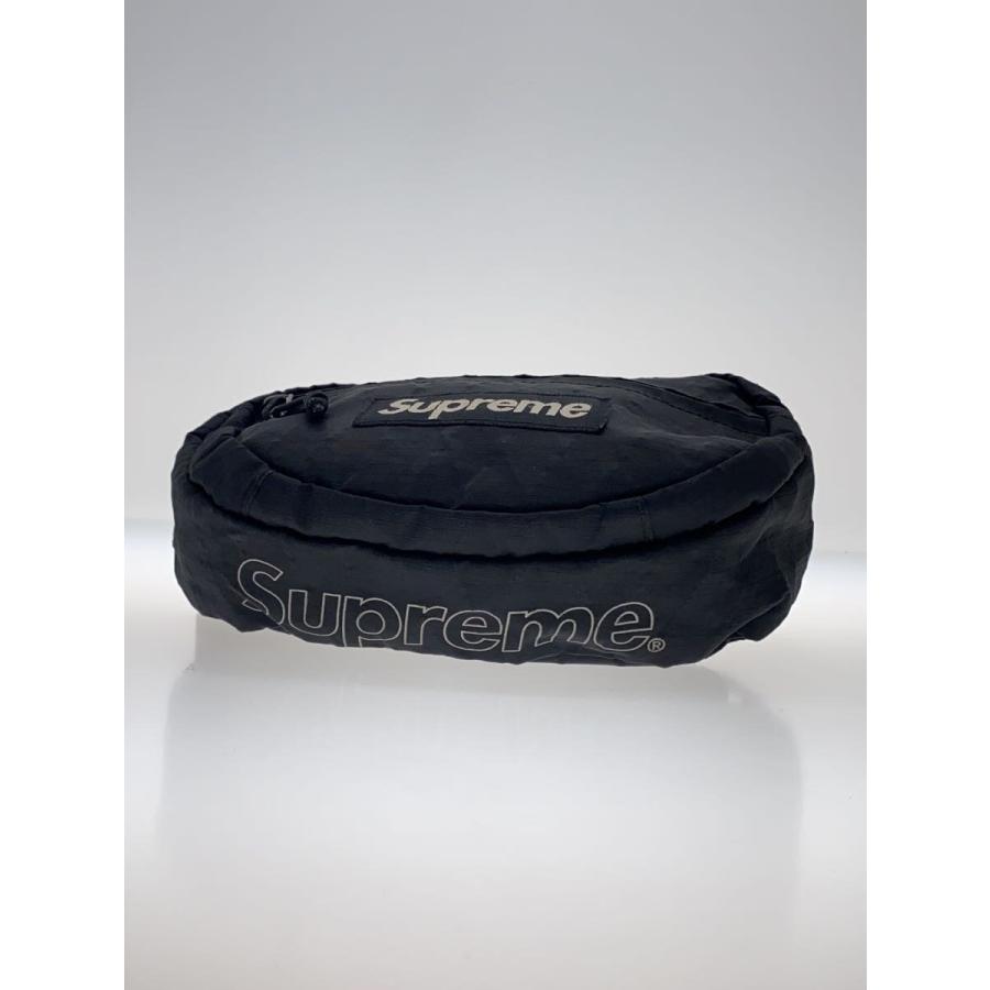 Supreme◇18AW/Waist Bag/ウエストバッグ/ナイロン/BLK/無地 Supreme◇18AW/Waist Bag/ウエストバッグ/ナイロン/BLK/無地