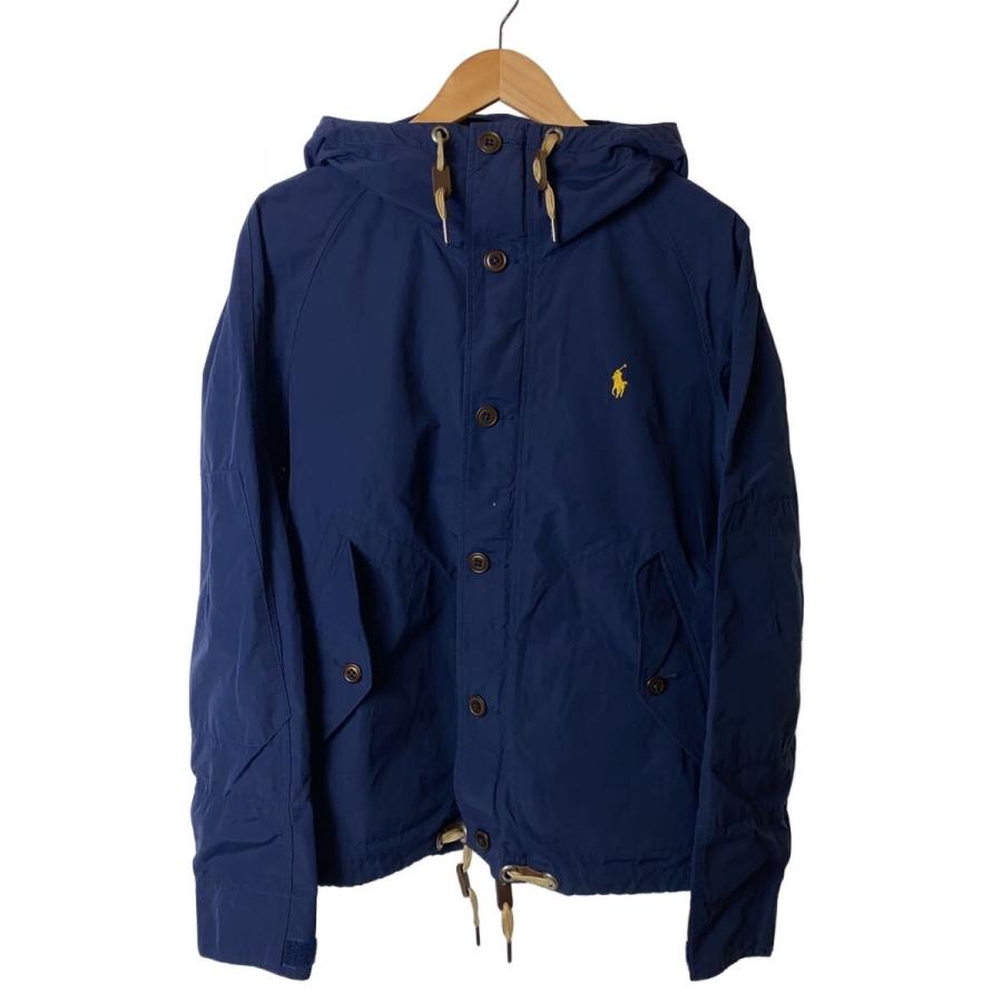 POLO RALPH LAUREN◇マウンテンパーカ/S/ナイロン/NVY : セカンド